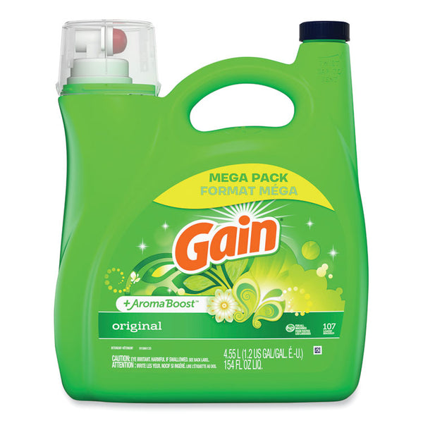 Gain® Liquid Laundry Detergent, Original Scent, 154 oz Bottle (PGC77273)