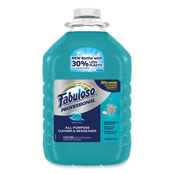 Fabuloso® All-Purpose Cleaner, Ocean Cool Scent, 1 gal Bottle, 4/Carton (CPC05252)