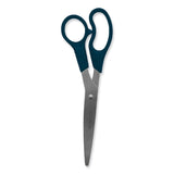 Westcott® Value Line Stainless Steel Shears, 8" Long, 3.5" Cut Length, Black Straight Handle (ACM13135)