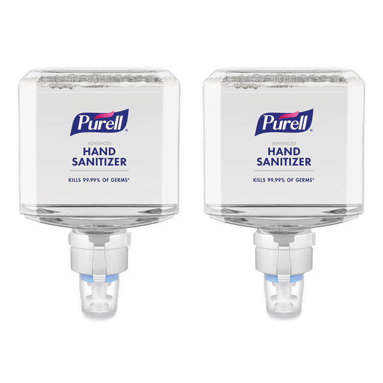 Advanced Hand Sanitizer Foam, For ES8 Dispensers, 1,200 mL, Clean Scent, 2/Carton (GOJ775302)
