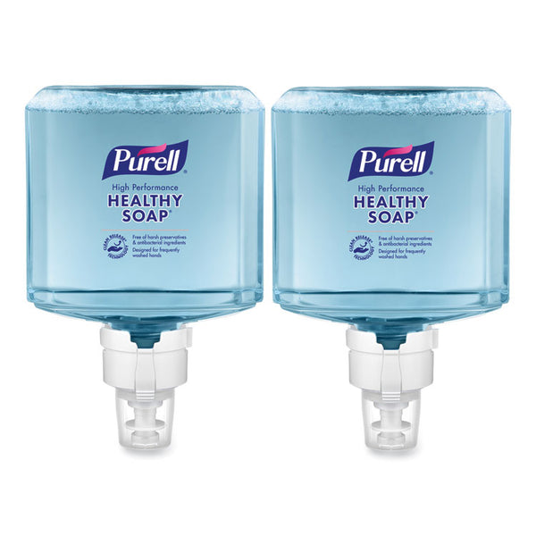 PURELL® CLEAN RELEASE Technology (CRT) HEALTHY SOAP High Performance Foam, For ES8 Dispensers, Fragrance-Free, 1,200 mL, 2/Carton (GOJ778502) Case of 2