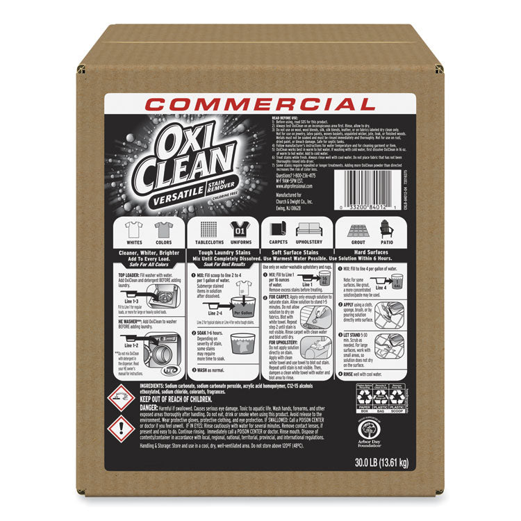 OxiClean™ Stain Remover, Regular Scent, 30 lb Box (CDC3320084012)