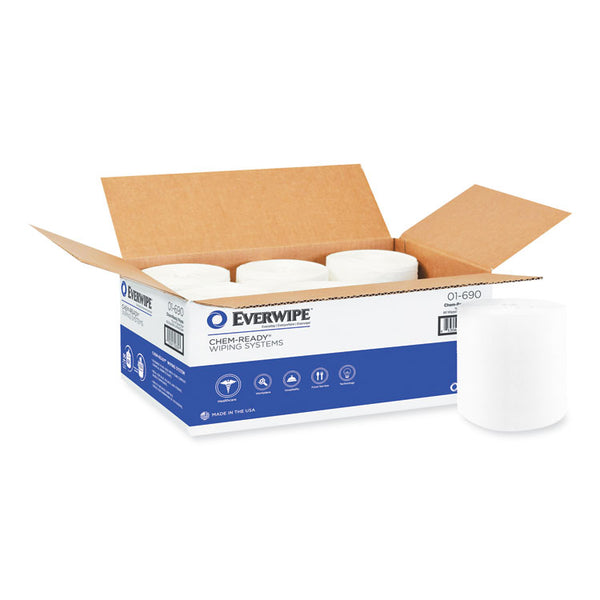 Everwipe™ Chem-Ready Dry Wipes, 10 x 12, 90/Box, 6 Boxes/Carton (TRK192808)