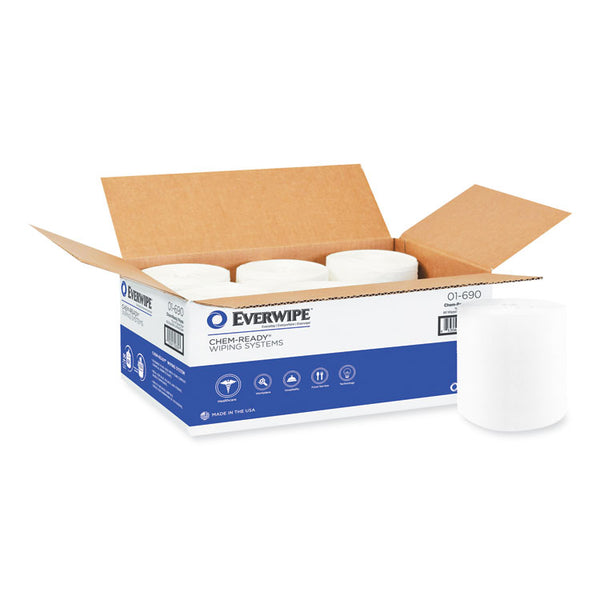 Everwipe™ Chem-Ready Dry Wipes, 10 x 12, 90/Box, 6 Boxes/Carton (TRK192808) Case of 6