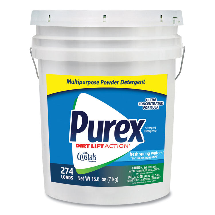Purex® Dry Detergent, Fresh Spring Waters, Powder, 15.6 lb. Pail g Waters (DIA06355)