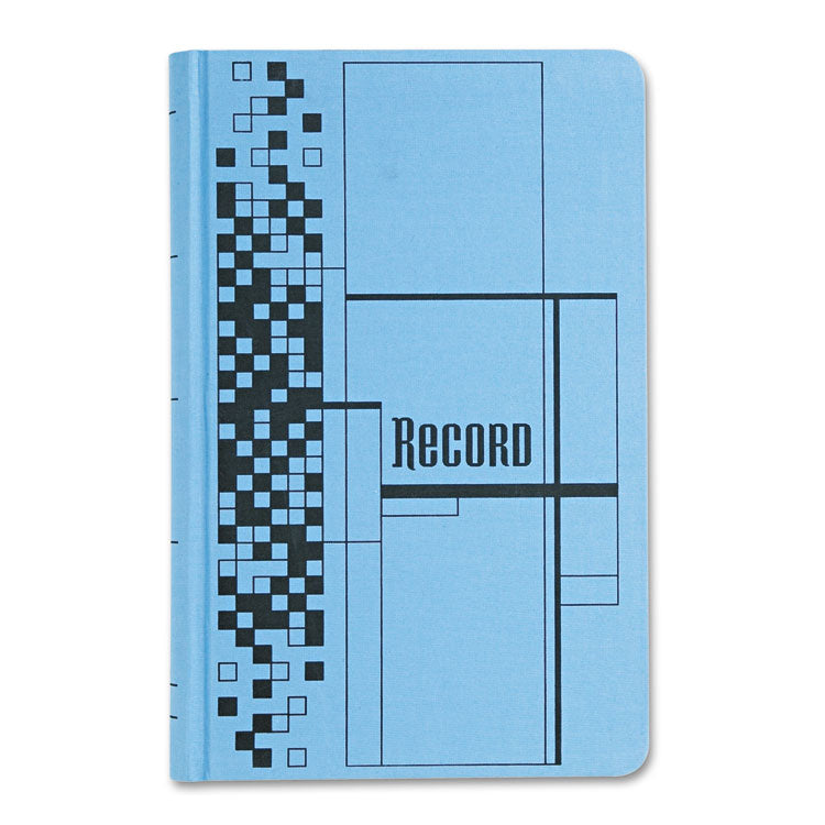 Adams® Record Ledger Book, Record-Style Rule, Blue Cover, 11.75 x 7.25 Sheets, 500 Sheets/Book (ABFARB712CR5)