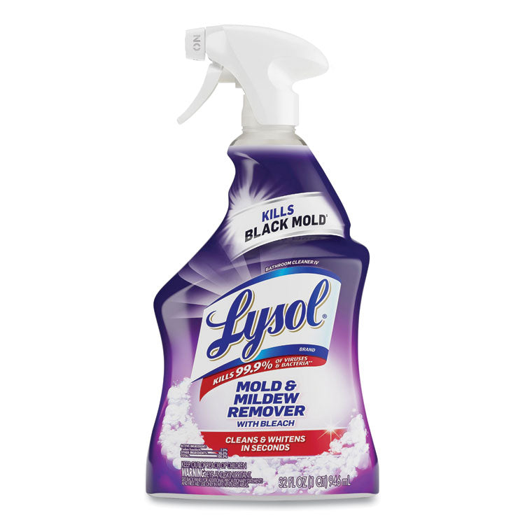 Mold and Mildew Remover with Bleach, Ready to Use, 32 oz Spray Bottle (RAC78915EA)