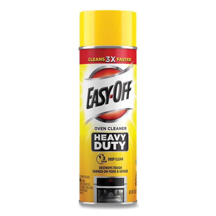 EASY-OFF® Heavy Duty Oven Cleaner, Fresh Scent, Foam, 14.5 oz Aerosol Spray, 12/Carton (RAC87979CT) Case of 12