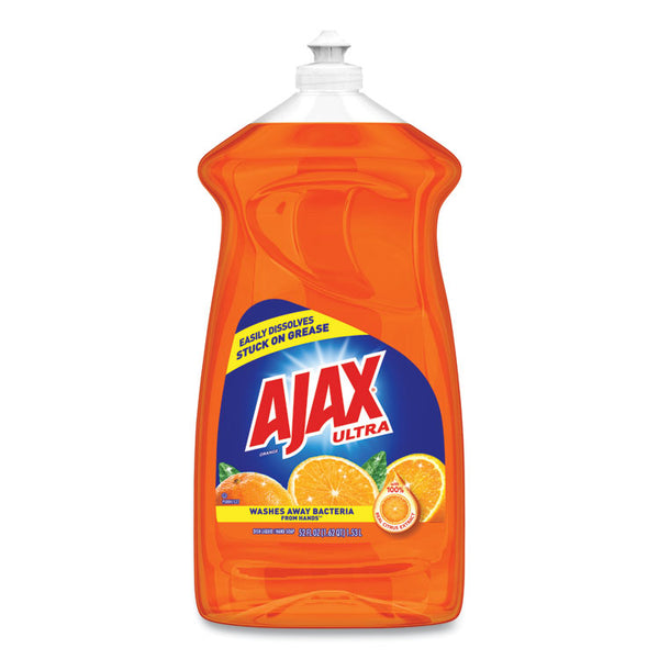 Ajax® Dish Detergent, Liquid, Antibacterial, Orange, 52 oz, Bottle, 6/Carton (CPC49860CT)