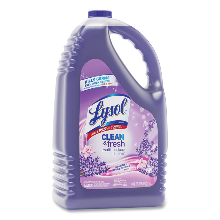 Clean and Fresh Multi-Surface Cleaner, Lavender and Orchid Essence, 144 oz Bottle (RAC88786EA)