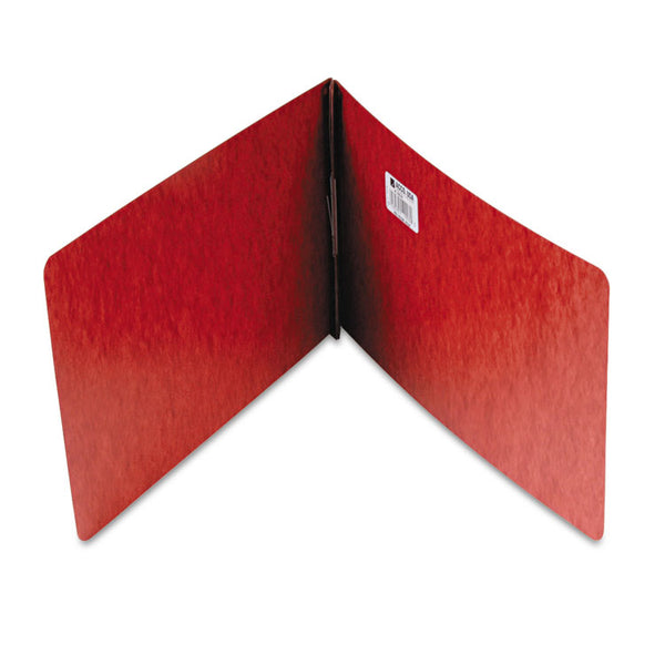 ACCO Pressboard Report Cover with Tyvek Reinforced Hinge, Two-Piece Prong Fastener, 2" Capacity, 8.5 x 14, Red/Red (ACC19928)
