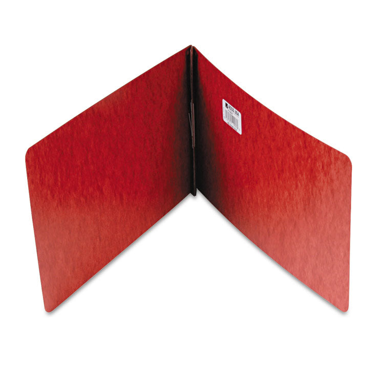 ACCO Pressboard Report Cover with Tyvek Reinforced Hinge, Two-Piece Prong Fastener, 2" Capacity, 8.5 x 14, Red/Red (ACC19928)